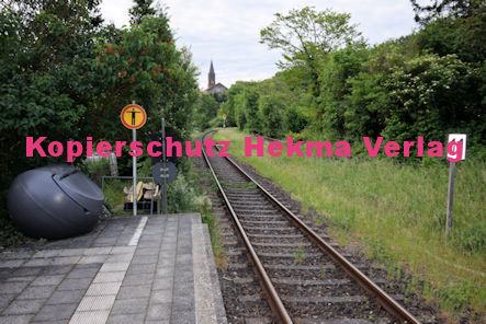Albersweiler - Bahnhaltepunkt Bahnsteig