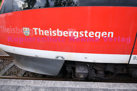Albersweiler - Bahnhaltepunkt RE 6 Wagen 643 022 Theisbergstegen