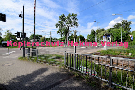 Germersheim Eisenbahn - Bahnhaltepunkt Germersheim Mitte - Bahnübergang