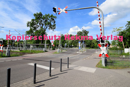 Germersheim Eisenbahn - Bahnhaltepunkt Germersheim Mitte - Bahnübergang