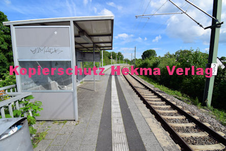 Germersheim Eisenbahn - Bahnhaltepunkt Germersheim Mitte - Bahnsteig