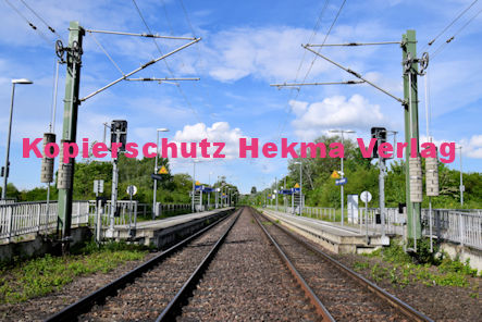 Germersheim Eisenbahn - Bahnhaltepunkt Germersheim Süd/Nolte - Bahnsteig