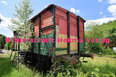 Bundenthal-Rumbach - Endbahnhof Güterwagen