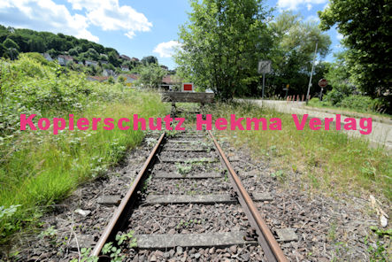 Bundenthal-Rumbach - Wieslauterbahn - Endbahnhof Ende der Strecke Prellbock