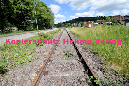 Bundenthal-Rumbach - Wieslauterbahn - Endbahnhof Bahnsteig