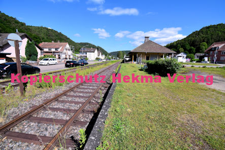 Dahn - Wieslauterbahn - Bahnhaltepunkt Bahnsteig