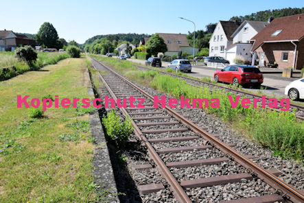 Dahn - Wieslauterbahn - Bahnhaltepunkt Bahnsteig