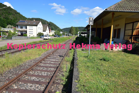 Dahn - Wieslauterbahn - Bahnhaltepunkt Bahnsteig