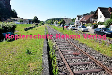 Dahn - Wieslauterbahn - Bahnhaltepunkt Bahnsteig