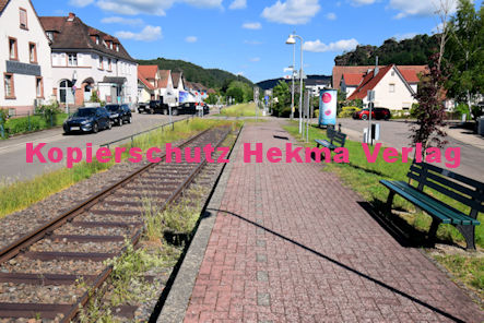 Dahn Süd - Wieslauterbahn - Bahnhaltepunkt Bahnsteig