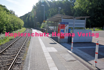 Hauenstein Mitte - Eisenbahn - Bahnhaltepunkt Bahnsteig