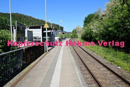 Hauenstein Mitte - Eisenbahn - Bahnhaltepunkt Bahnsteig