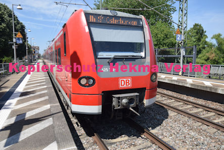 Hauptstuhl Eisenbahn - Bahnhaltepunkt - S 1 Wagen 425 713-6