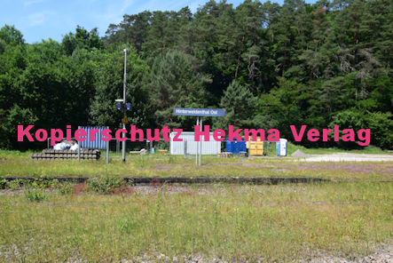 Hinterweidenthal Ost - Bahnhaltepunkt - Bahnhofsschild