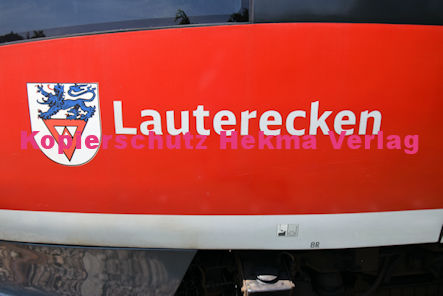 Hinterweidenthal Ost - Bahnhaltepunkt - RB 55 Wagen 643 532 Lauterecken