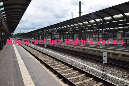 Kaiserslautern - Hauptbahnhof - Bahnsteig