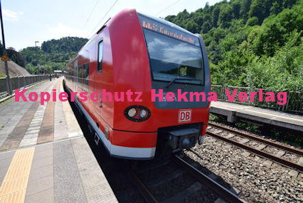 Neidenfels Pfalz Eisenbahn - Bahnhaltepunkt - S 2 Wagen 425 201-1