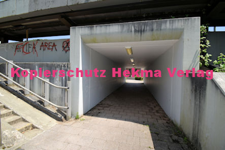 Neidenfels Pfalz Eisenbahn - Bahnhaltepunkt - Bahnunterführung