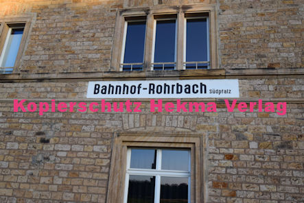 Rohrbach (Pfalz) Eisenbahn - Rohrbach - Bahnhofsgebäude