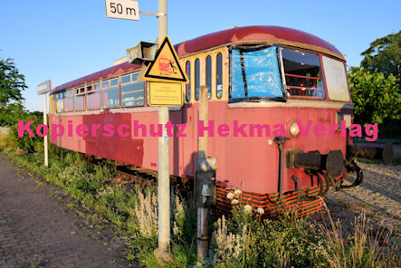Rohrbach (Pfalz) Eisenbahn - Rohrbach - Bahnhof - Ausstellung Schienenbus