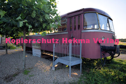 Rohrbach (Pfalz) Eisenbahn - Rohrbach - Bahnhof - Ausstellung Schienenbus