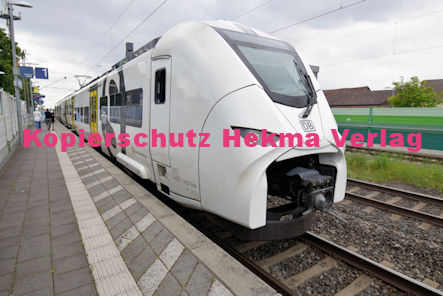 Bobenheim Roxheim Eisenbahn - Bahnhaltepunkt Bobenheim Roxheim - S6 Wagen 463 066-1