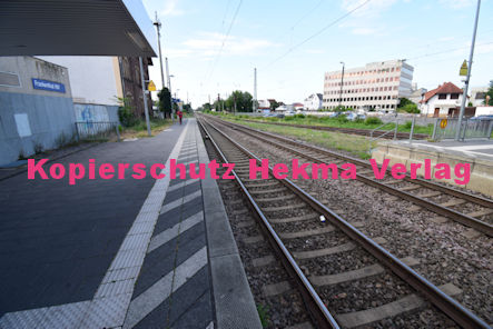 Frankenthal Hbf Eisenbahn - Bahnhof Frankenthal Hbf - Bahnsteig
