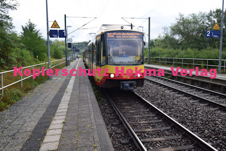 Germersheim Eisenbahn - Bahnhaltepunkt Germersheim Süd/Nolte - S52 Wagen 902