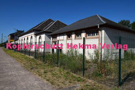 Lauterbourg (Frankreich) Eisenbahn - Bahnhof - Bahnhofsgebäude