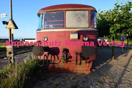 Rohrbach (Pfalz) Eisenbahn - Rohrbach - Bahnhof - Ausstellung Schienenbus
