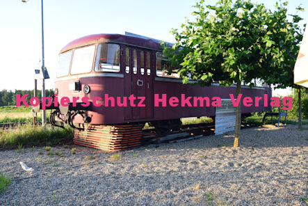 Rohrbach (Pfalz) Eisenbahn - Rohrbach - Bahnhof - Ausstellung Schienenbus