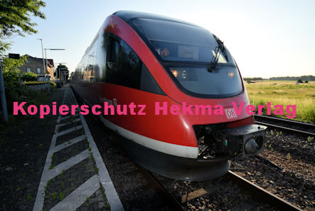 Rohrbach (Pfalz) Eisenbahn - Rohrbach - Bahnhof - RB 51 Wagen 643 527 Hirschhorn