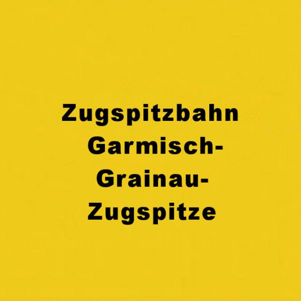 Zugspitzbahn