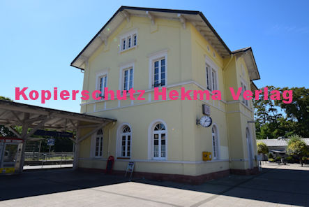 Eisenbahn Kandel (Pfalz) - Kandel Bahnhof - Bahnhofsgebäude