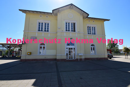 Eisenbahn Kandel (Pfalz) - Kandel Bahnhof - Bahnhofsgebäude