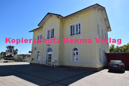 Eisenbahn Kandel (Pfalz) - Kandel Bahnhof - Bahnhofsgebäude