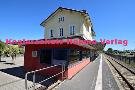 Eisenbahn Kandel (Pfalz) - Kandel Bahnhof - Bahnhofsgebäude