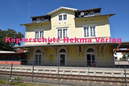 Eisenbahn Kandel (Pfalz) - Kandel Bahnhof - Bahnhofsgebäude