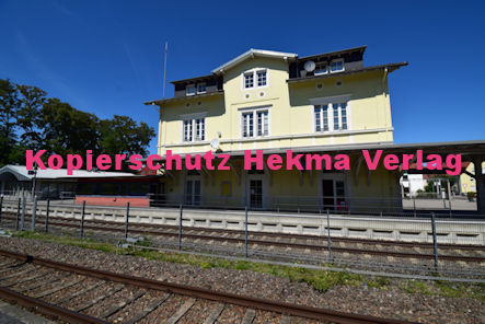 Eisenbahn Kandel (Pfalz) - Kandel Bahnhof - Bahnhofsgebäude