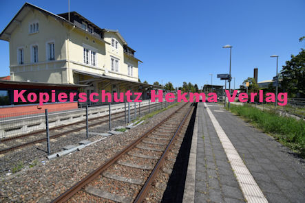 Eisenbahn Kandel (Pfalz) - Kandel Bahnhof - Bahnhofsgebäude
