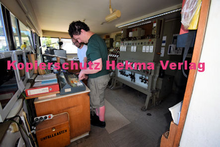 Eisenbahn Kandel (Pfalz) - Kandel Bahnhof - Stellwerk