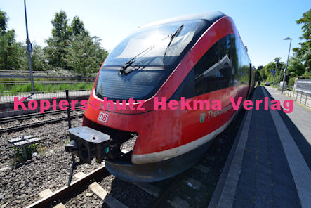 Eisenbahn Kandel (Pfalz) - Kandel Bahnhof - RB 53 Wagen 643 522 Theisbergstegen