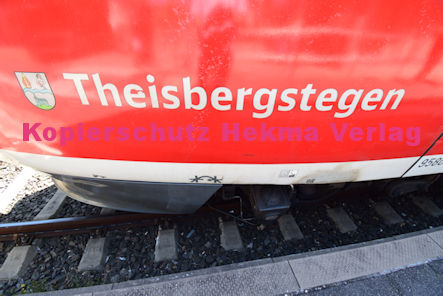 Eisenbahn Kandel (Pfalz) - Kandel Bahnhof - RB 53 Wagen 643 522 Theisbergstegen