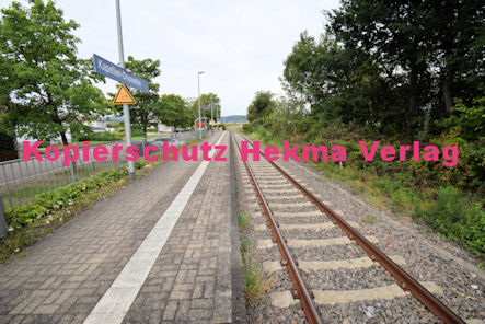 Kapellen-Drusweiler (Pfalz) Eisenbahn - Bahnhaltepunkt Kapellen-Drusweiler - Bahnsteig