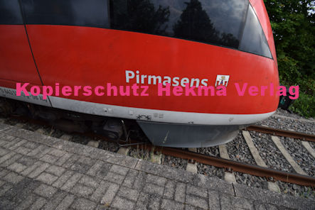 Kapellen-Drusweiler (Pfalz) Eisenbahn - Bahnhaltepunkt Kapellen-Drusweiler - RB 54 - 643 510 Pirmasens