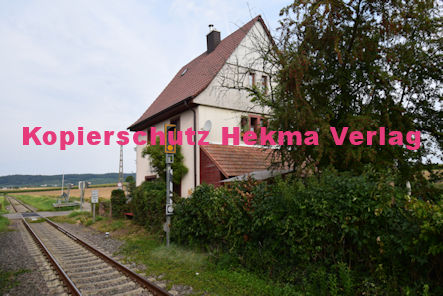 Kapellen-Drusweiler (Pfalz) Eisenbahn - Bahnhaltepunkt Kapellen-Drusweiler - Bahnhofsgebäude