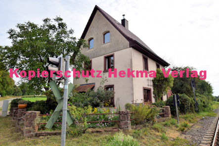 Kapellen-Drusweiler (Pfalz) Eisenbahn - Bahnhaltepunkt Kapellen-Drusweiler - Bahnhofsgebäude
