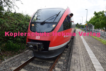 Kapellen-Drusweiler (Pfalz) Eisenbahn - Bahnhaltepunkt Kapellen-Drusweiler - RB 54 - 643 010 Pirmasens