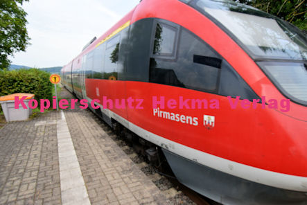 Kapellen-Drusweiler (Pfalz) Eisenbahn - Bahnhaltepunkt Kapellen-Drusweiler - RB 54 - 643 010 Pirmasens