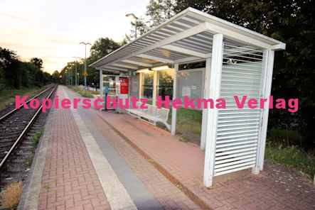 Maximiliansau Eisenbahn - Haltestelle Im Rüsten - Bahnhaltepunkt - Bahnsteig